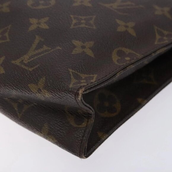 LOUIS VUITTON Monogram Poche Toilette 26 Pouch M47542 LV Auth 132279 - Picture 12 of 16